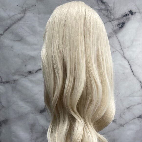 Platinum Blonde Lace Wigs - Picture 3 of 5